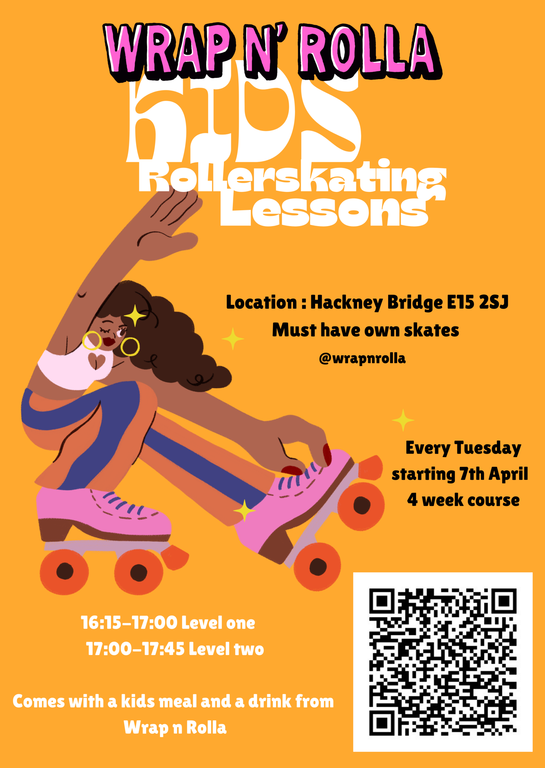 Rollerskating class April 2026